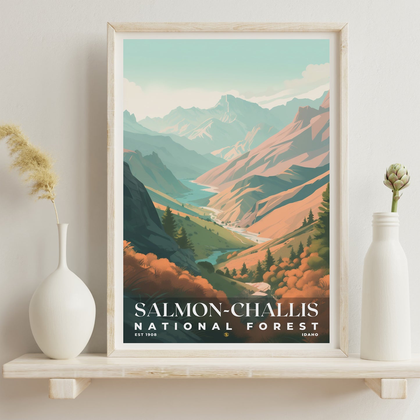 Salmon-Challis National Forest Poster | S01