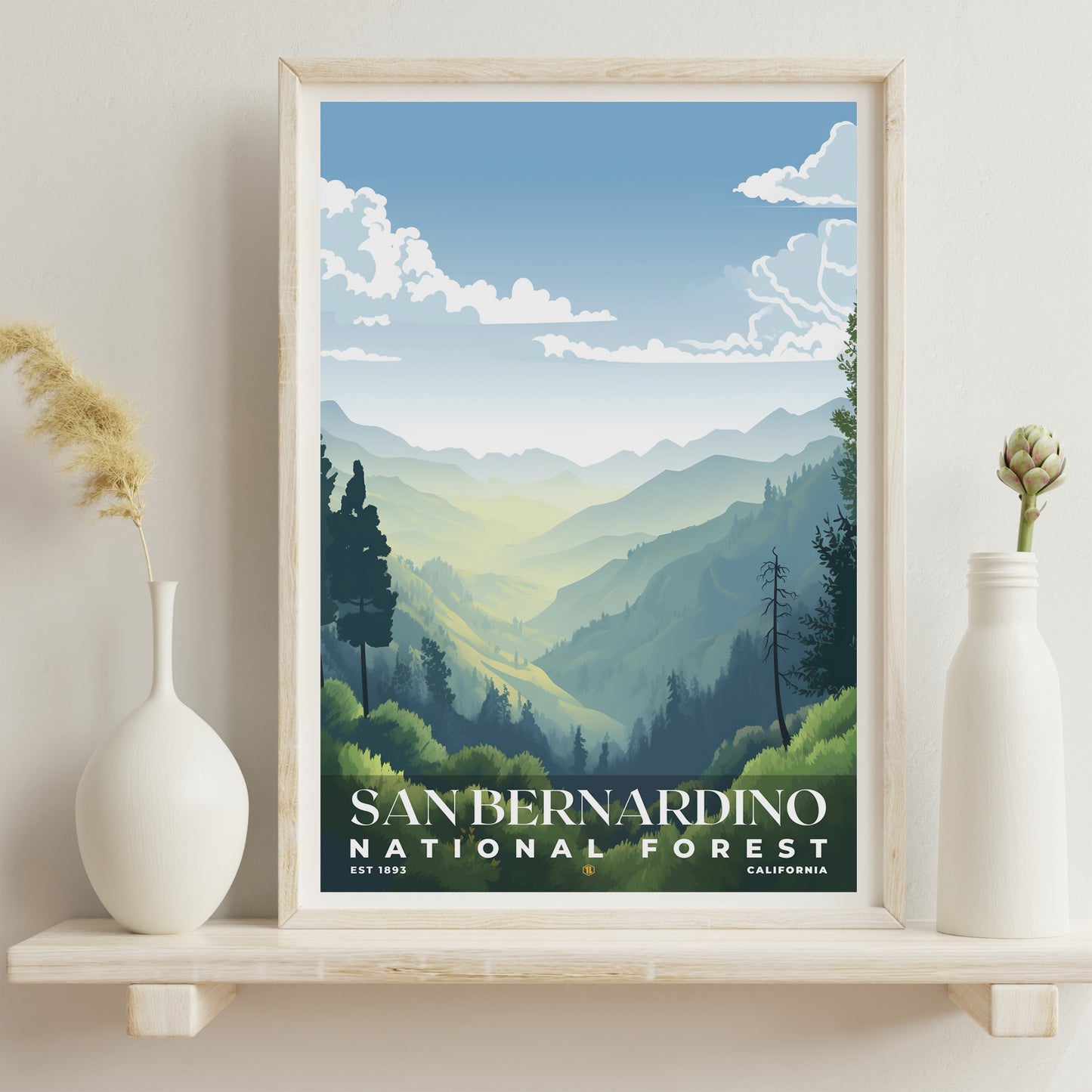 San Bernardino National Forest Poster | S01