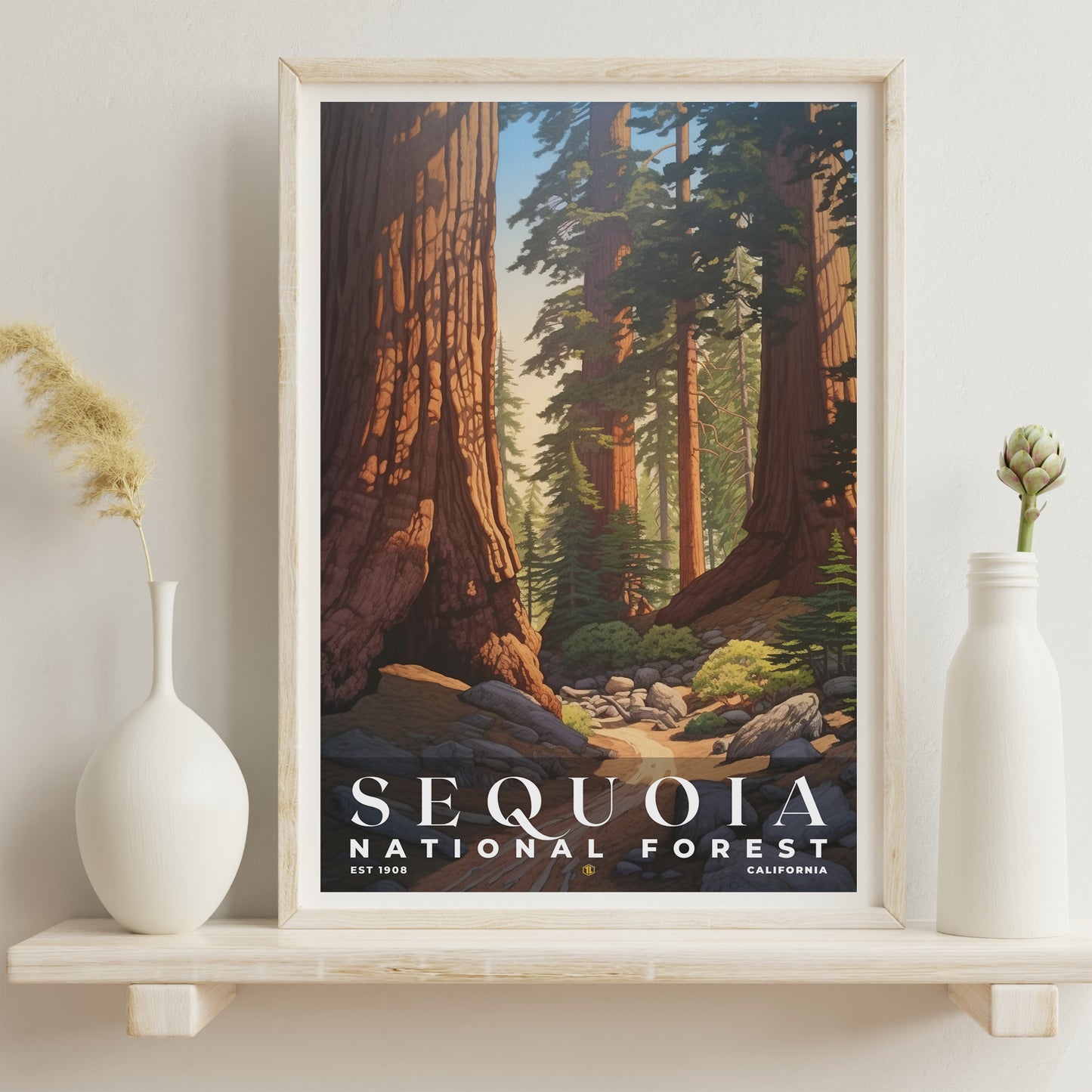 Sequoia National Forest Poster | S01