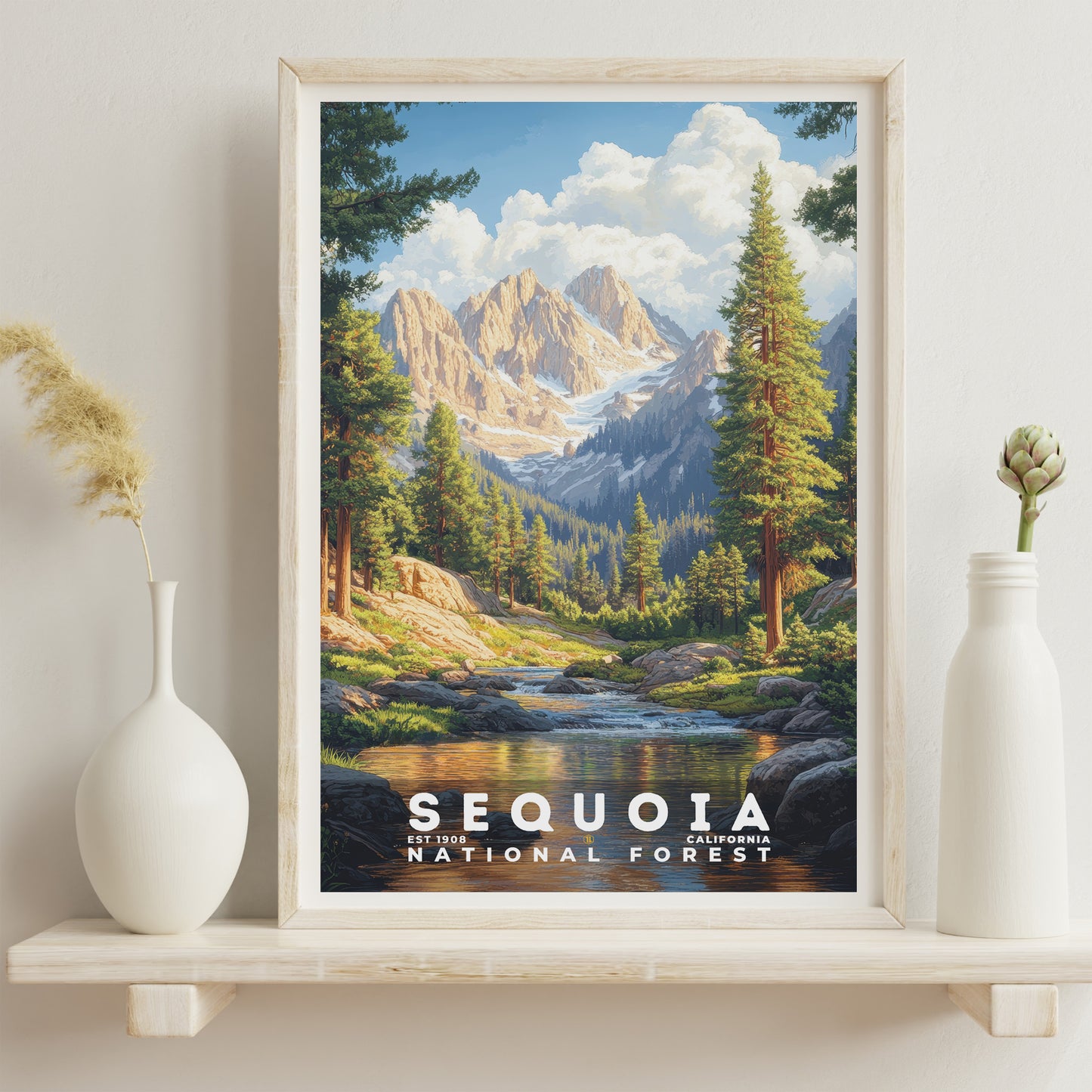 Sequoia National Forest Poster | S02