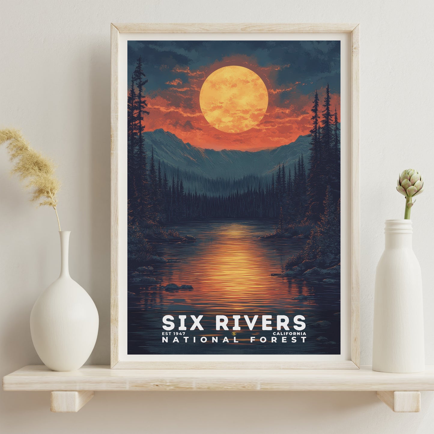 Six Rivers National Forest Poster | S02