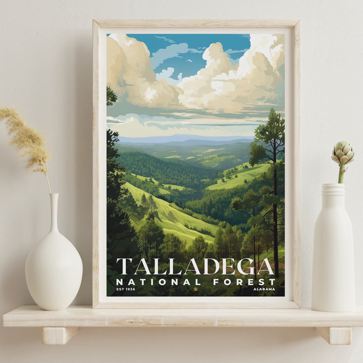 Talladega National Forest Poster | S01