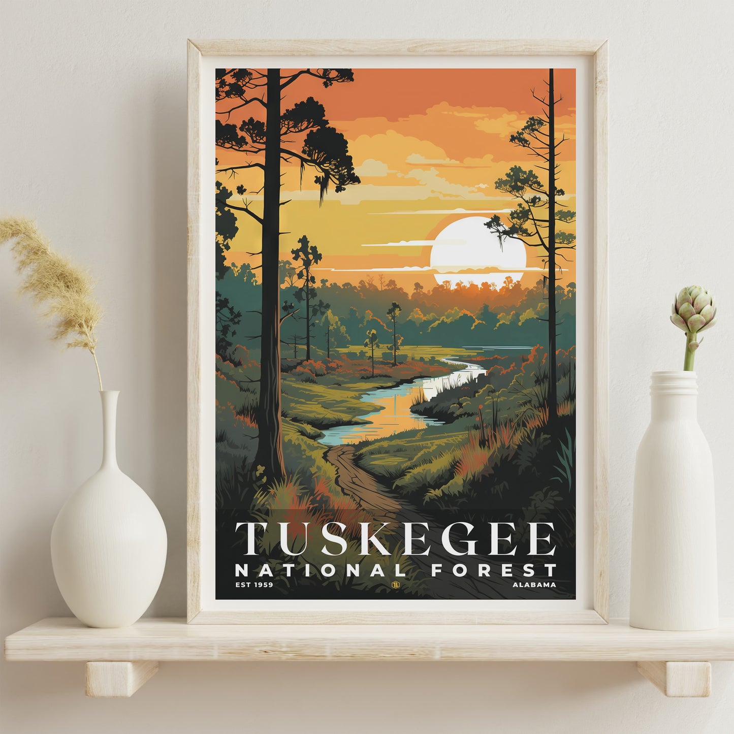 Tuskegee National Forest Poster | S01