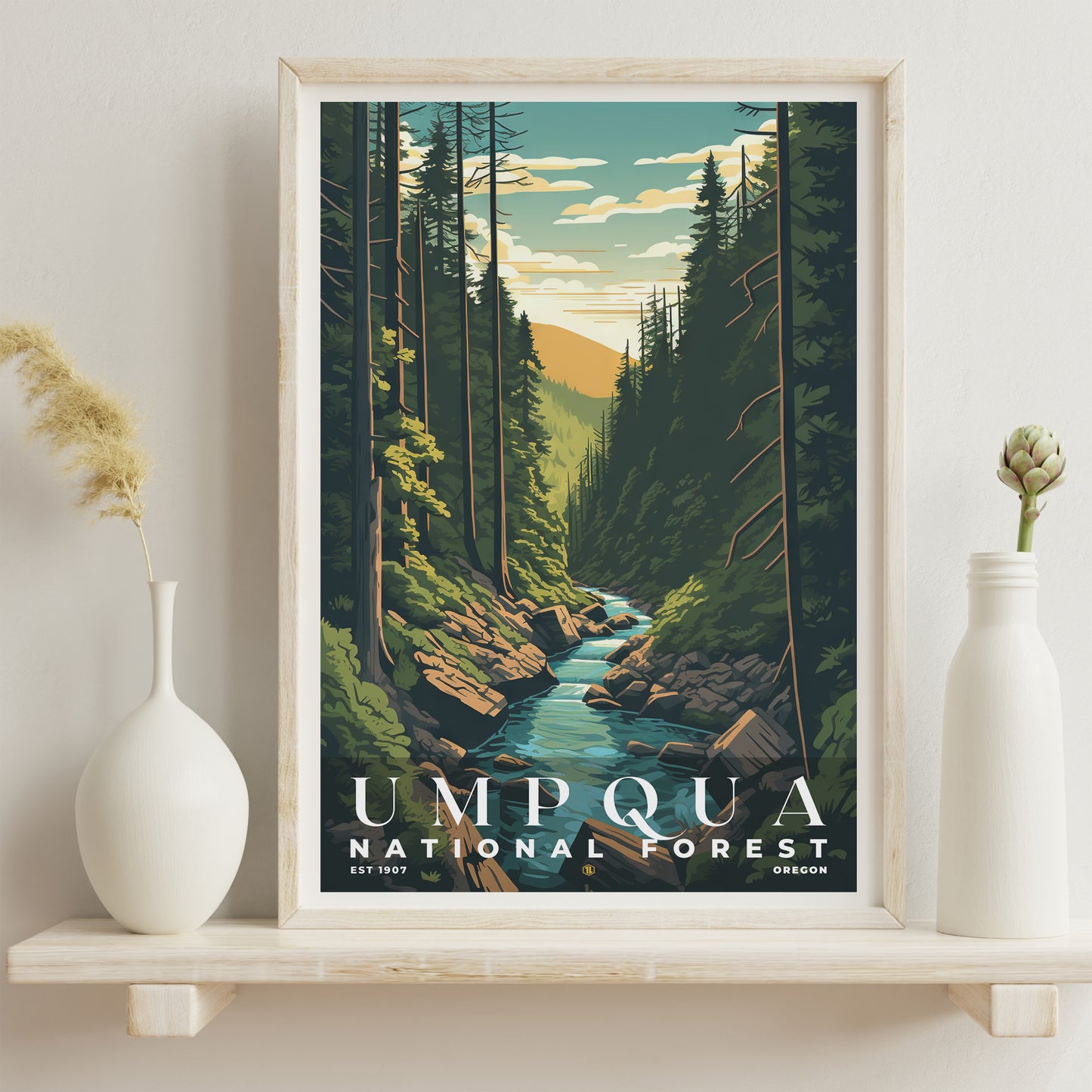 Umpqua National Forest Poster | S01