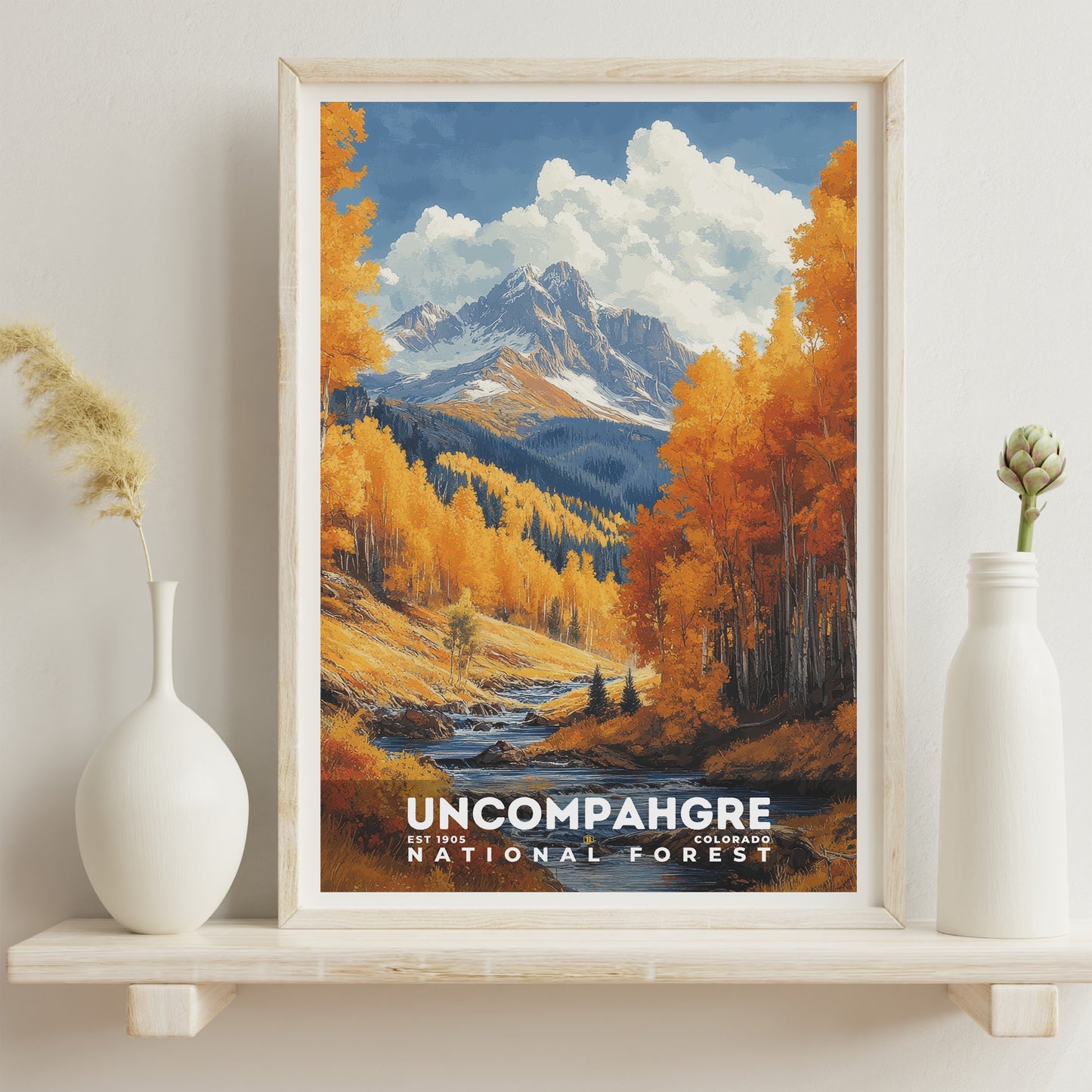 Uncompahgre National Forest Poster | S02