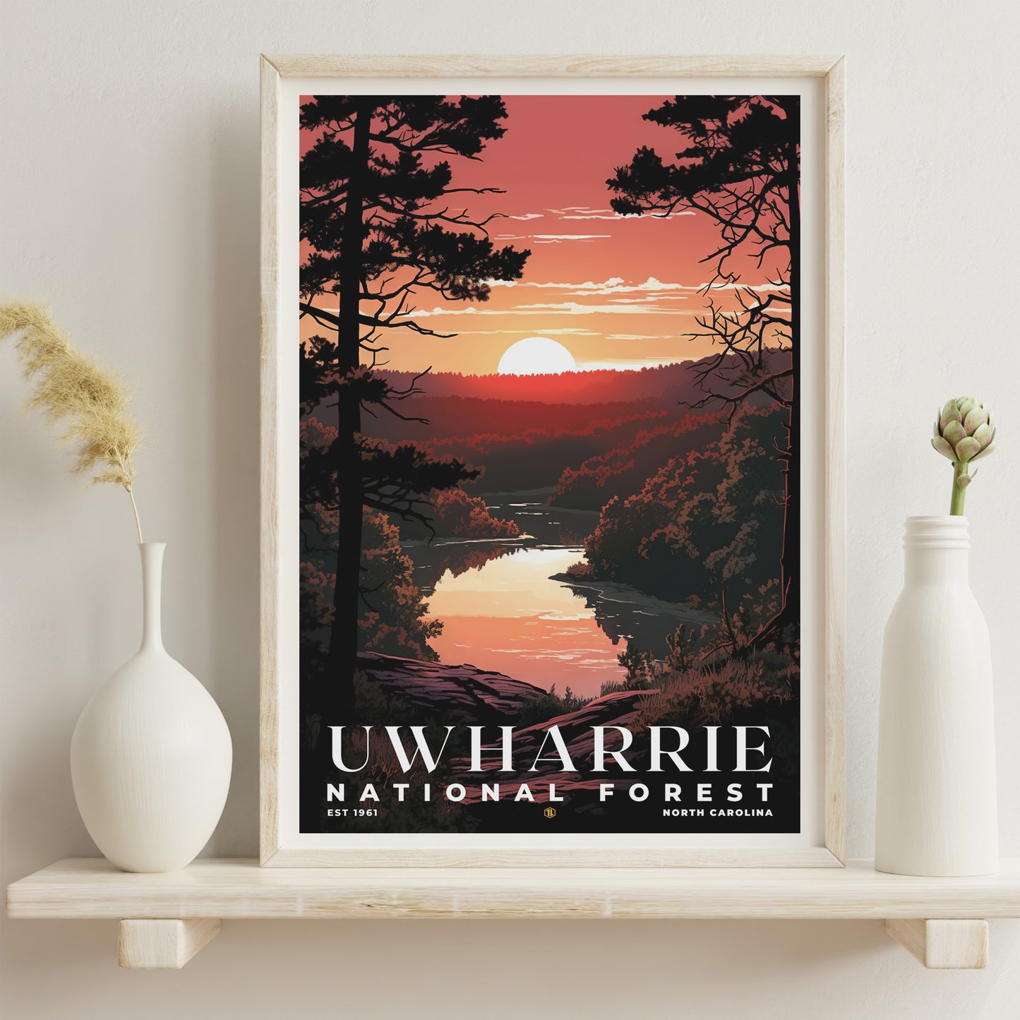 Uwharrie National Forest Poster | S01