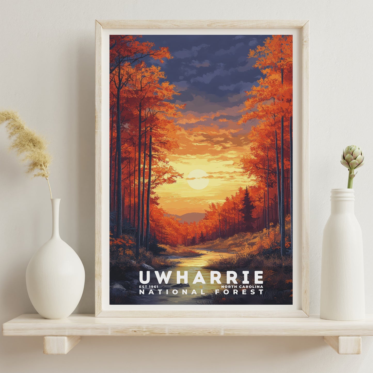 Uwharrie National Forest Poster | S02