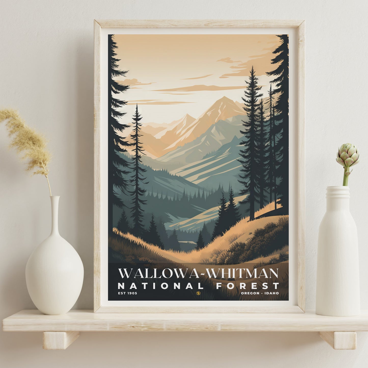 Wallowa-Whitman National Forest Poster | S01