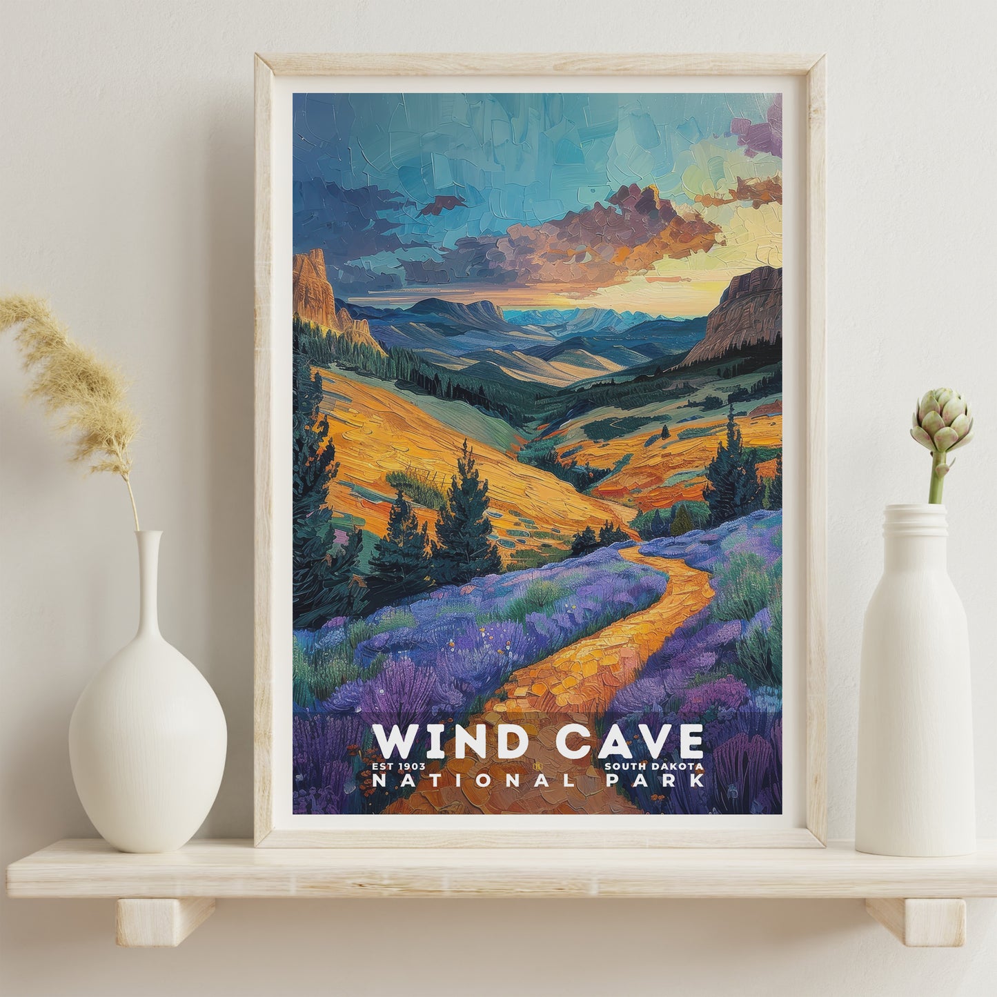 Wind Cave National Park Poster | S14