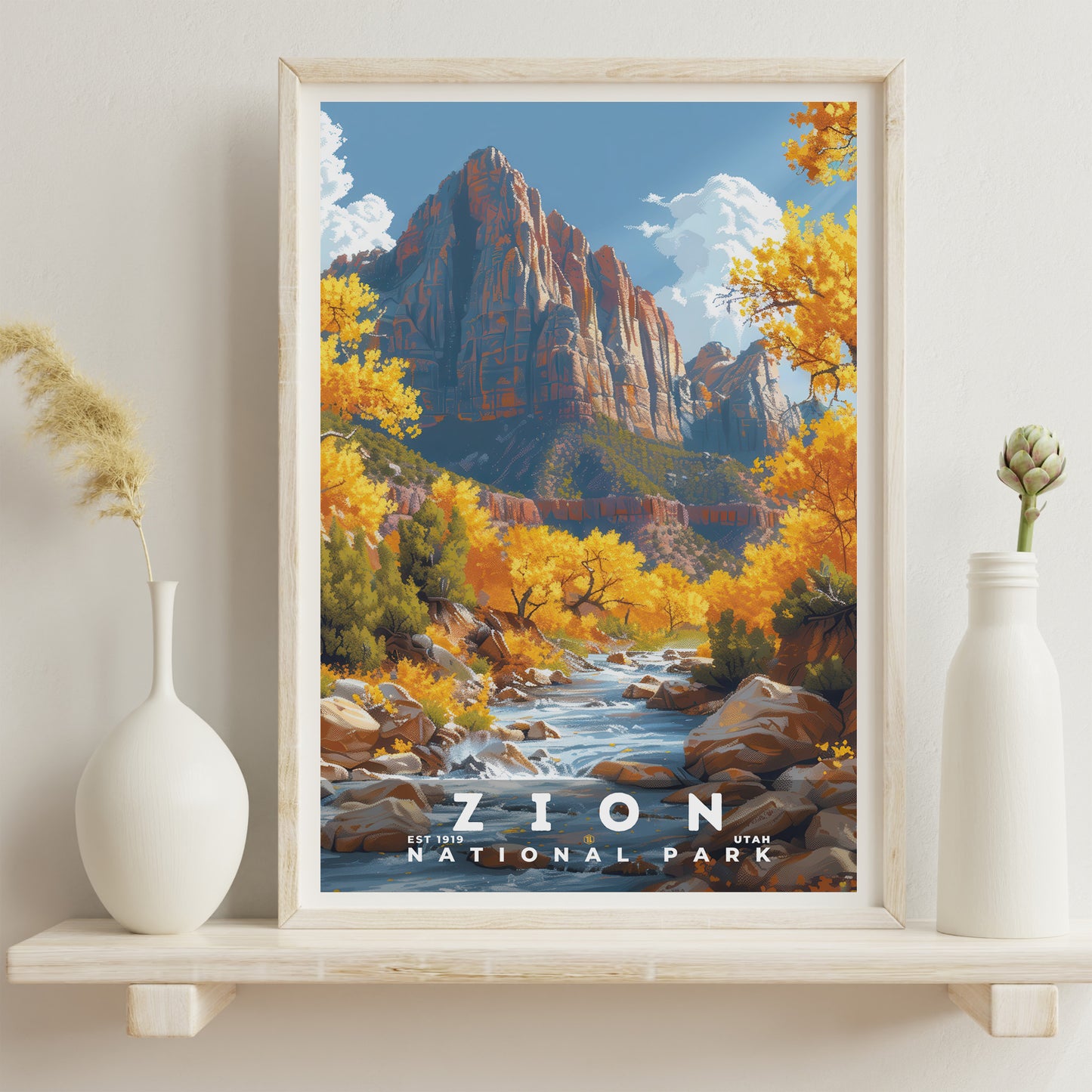 Zion National Park Poster | S18