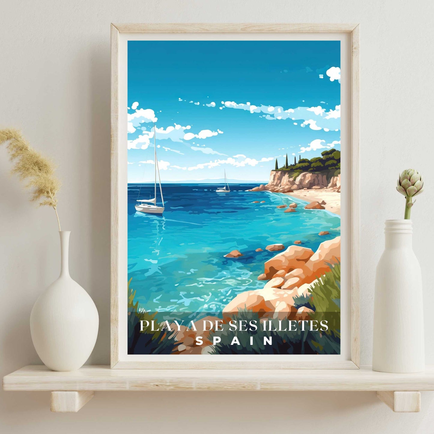 Playa de Ses Illetes Poster | S01