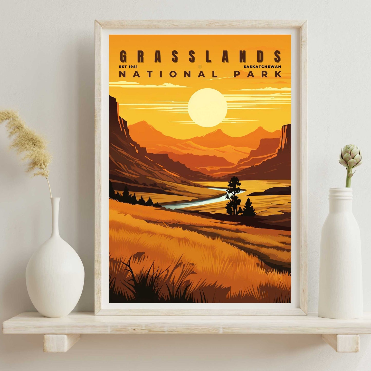 Grasslands National Park Poster | S01
