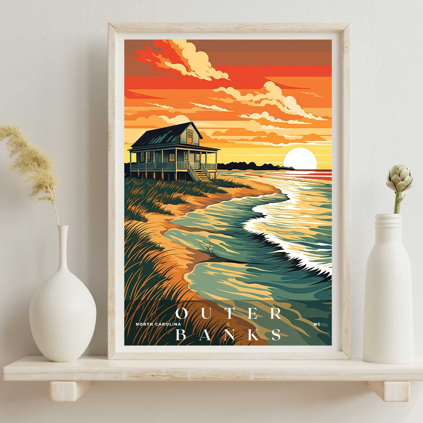 Outer Banks Poster | US Travel | S01