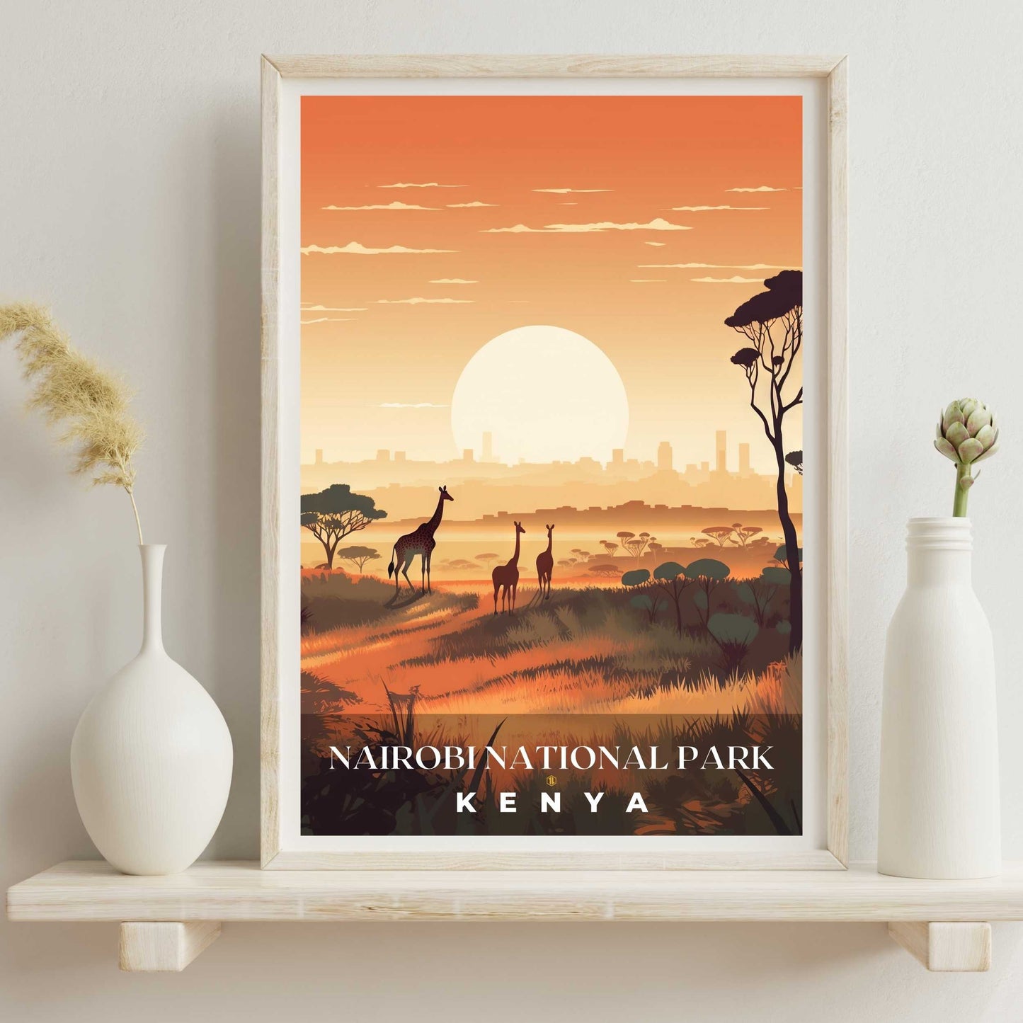 Nairobi National Park Poster | S01