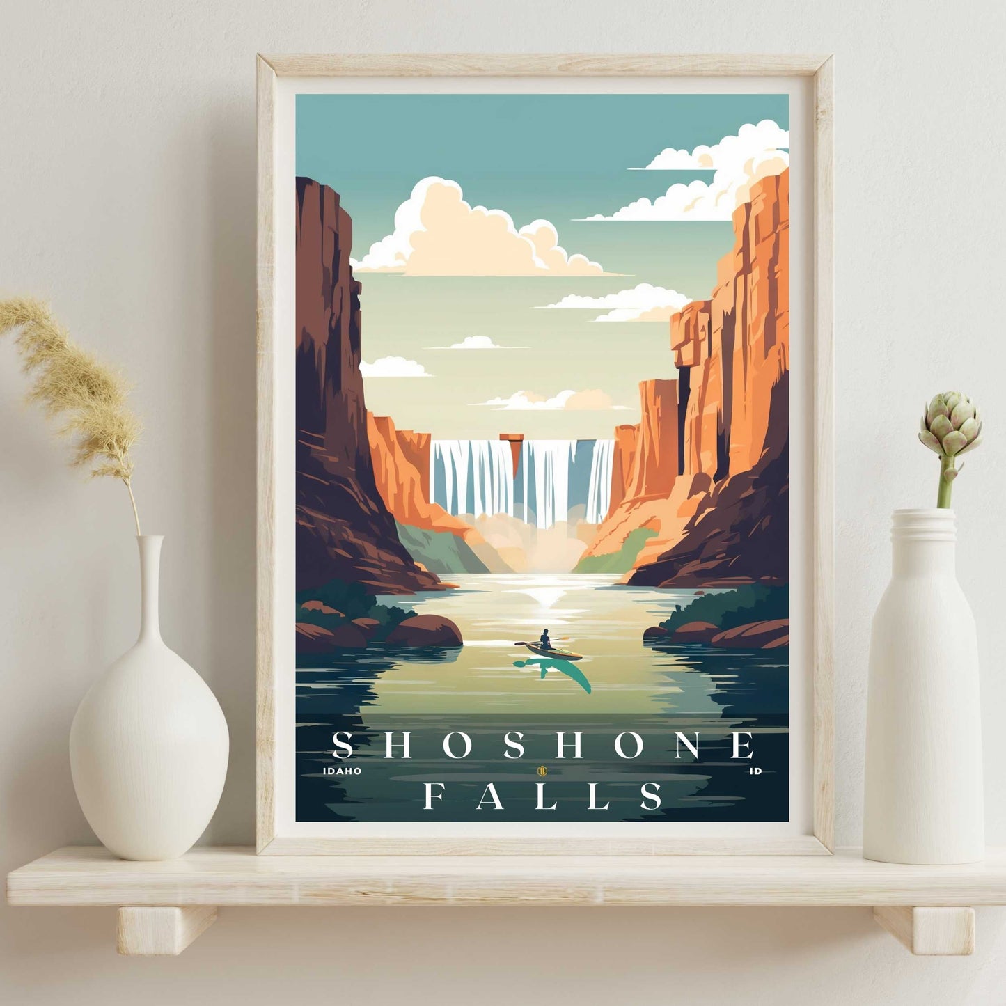 Shoshone Falls Poster | US Travel | S01