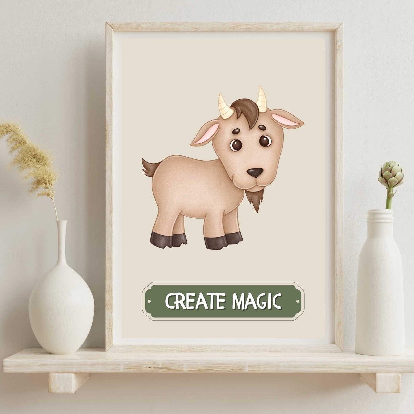 Create Magic Goat Poster | S01