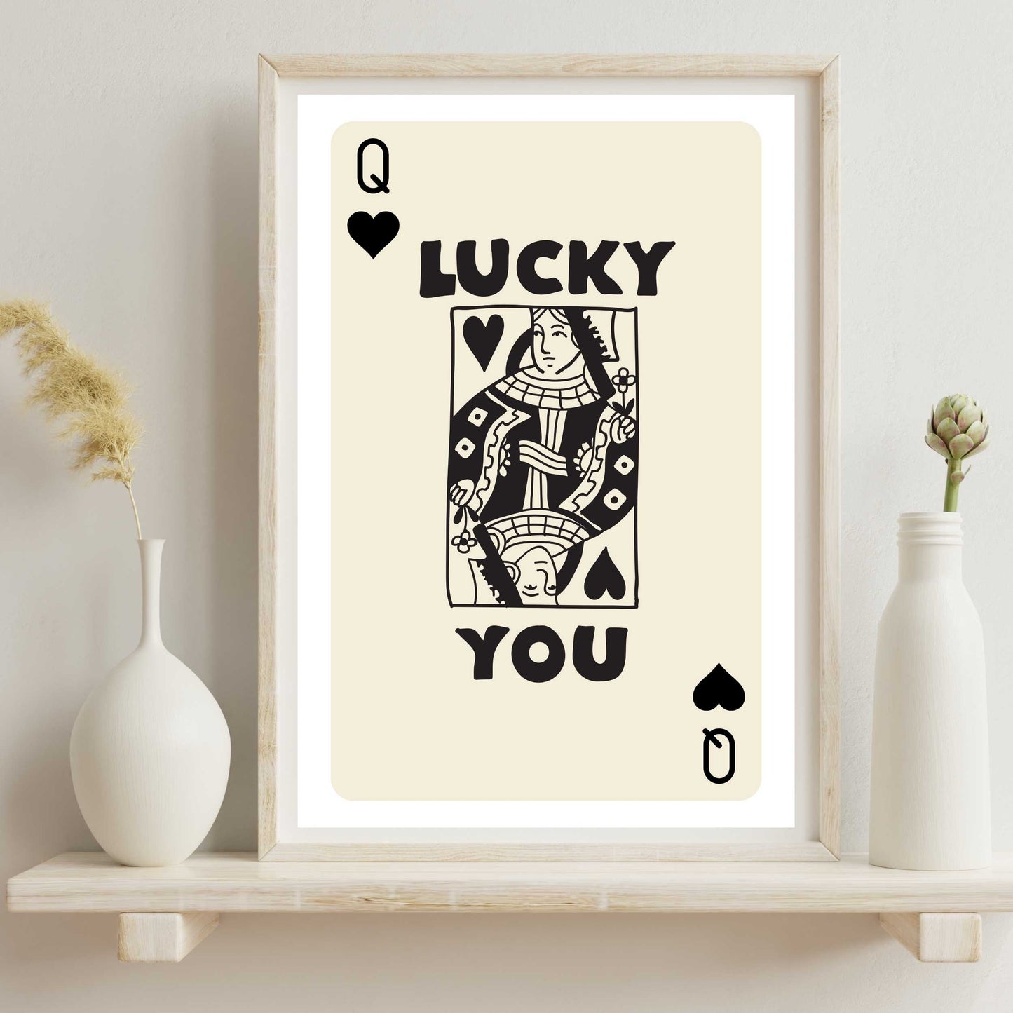 Lucky You Queen of Spades Poster