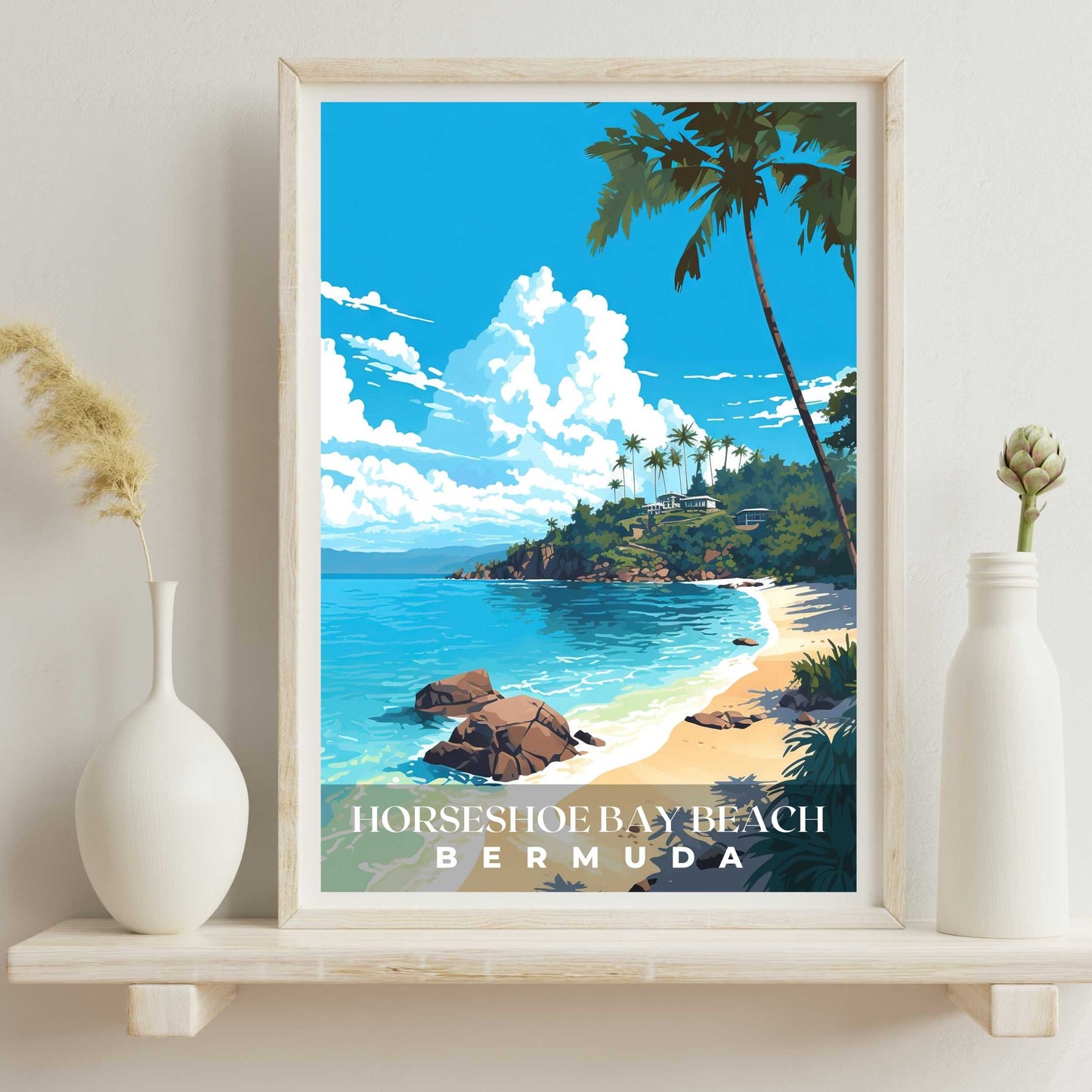 Horseshoe Bay Beach Poster | S01