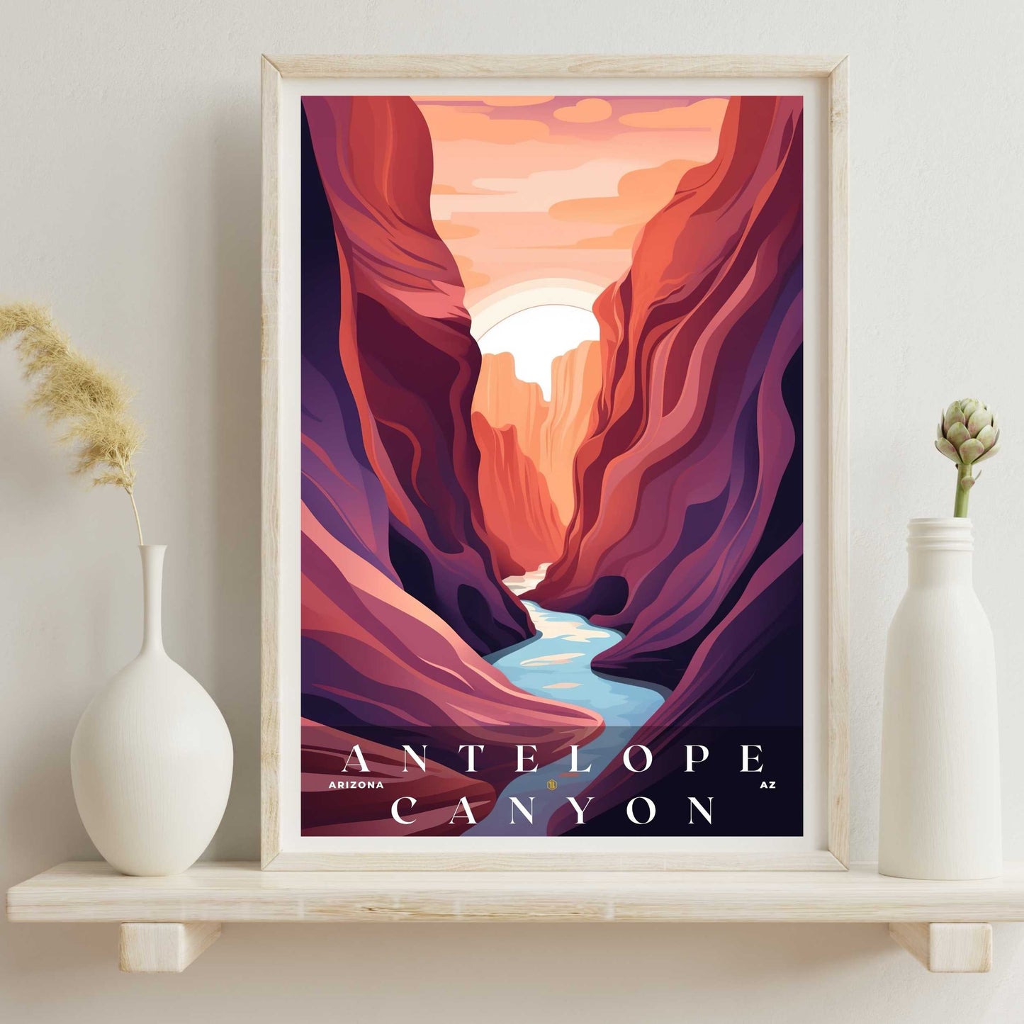 Antelope Canyon Poster | US Travel | S01