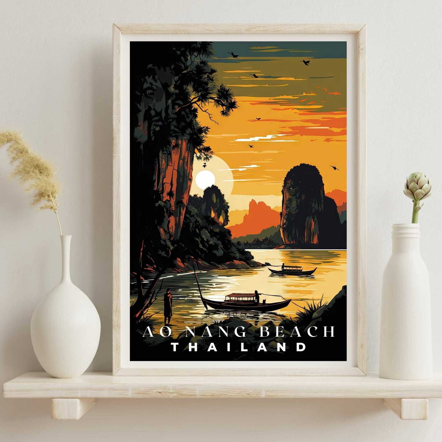 Ao Nang Beach Poster | S01
