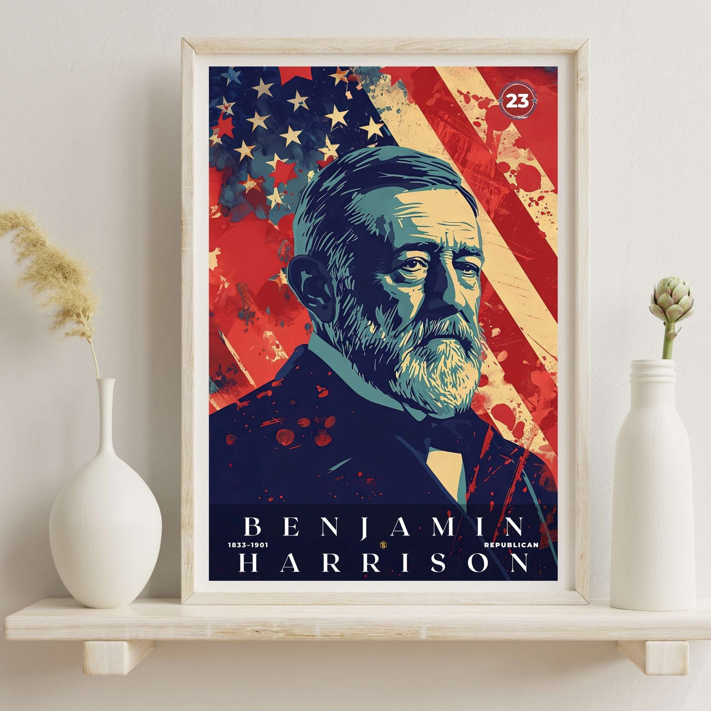 Benjamin Harrison Poster | S05