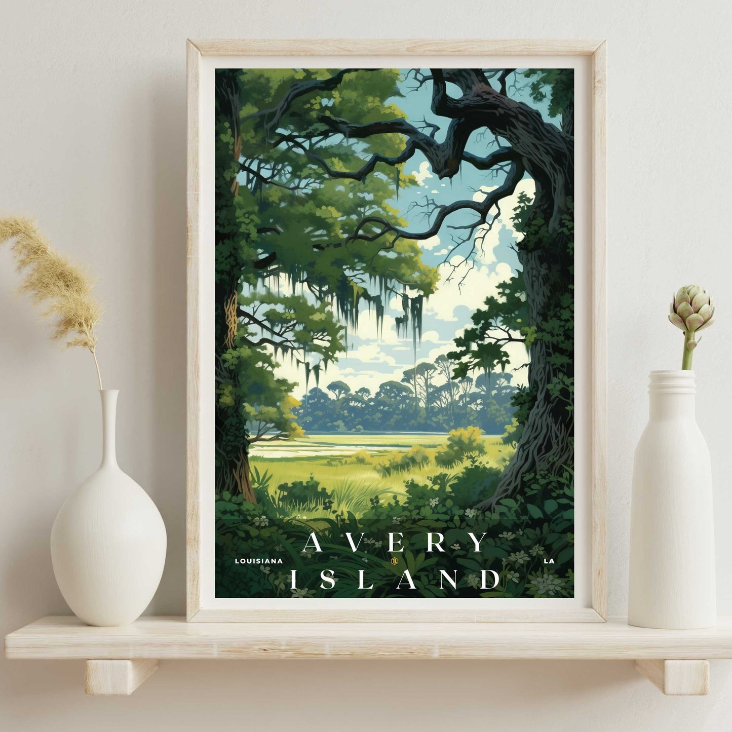 Avery Island Poster | US Travel | S01