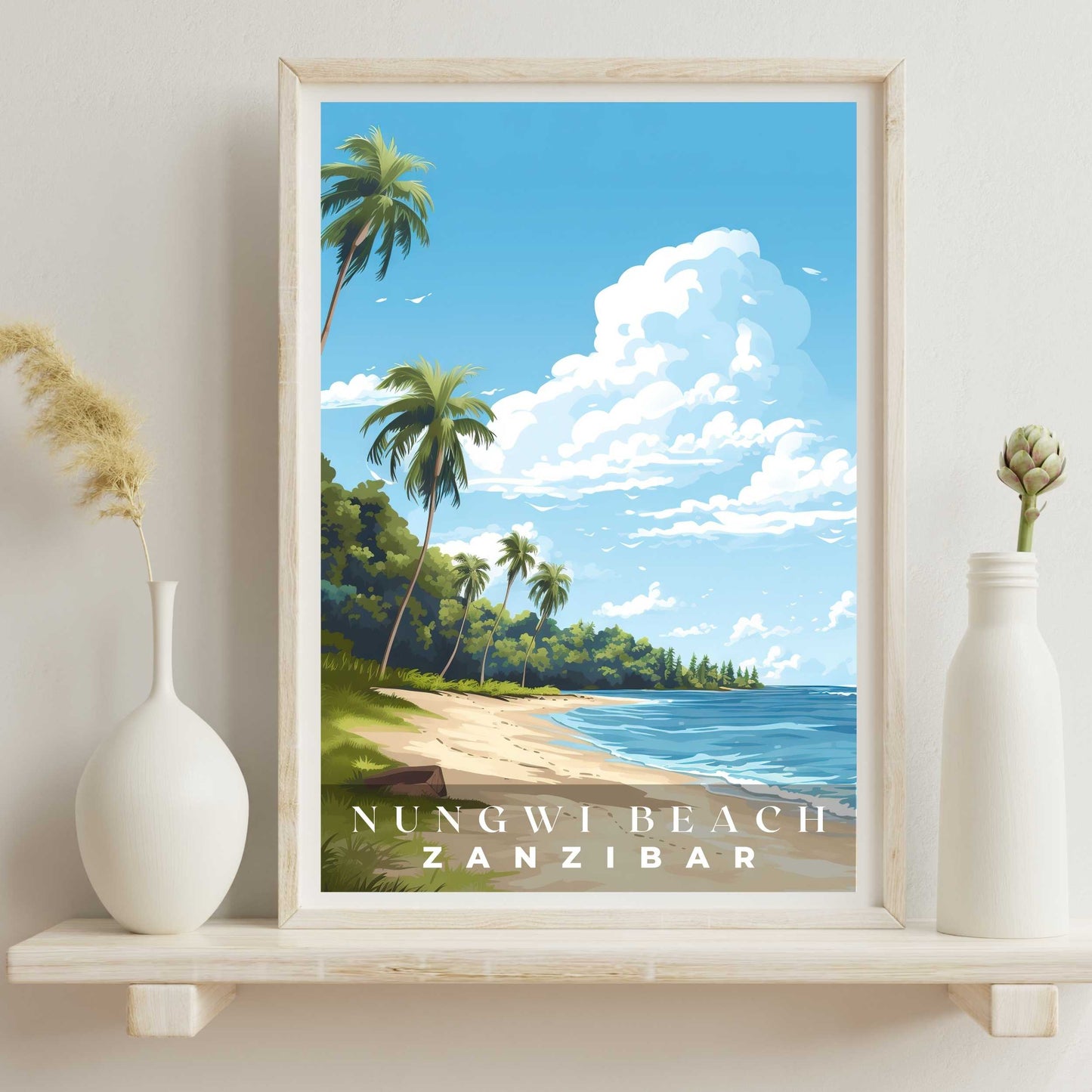 Nungwi Beach Poster | S01