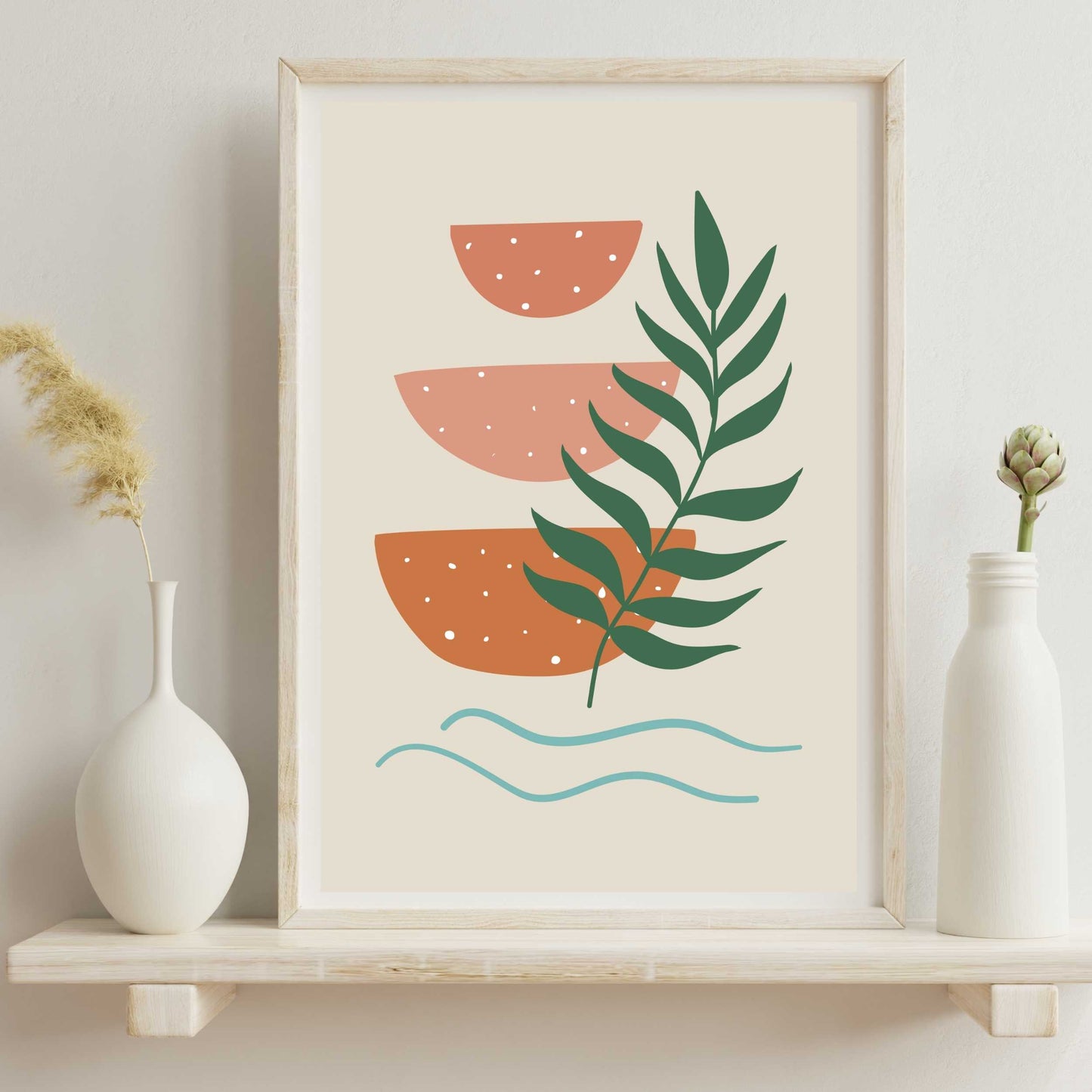 Boho Abstract Poster #05 | S01