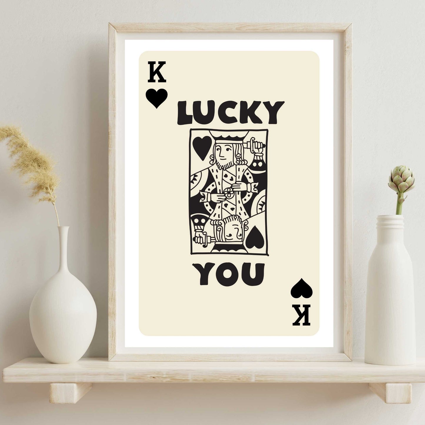 Lucky You King of Spades Poster