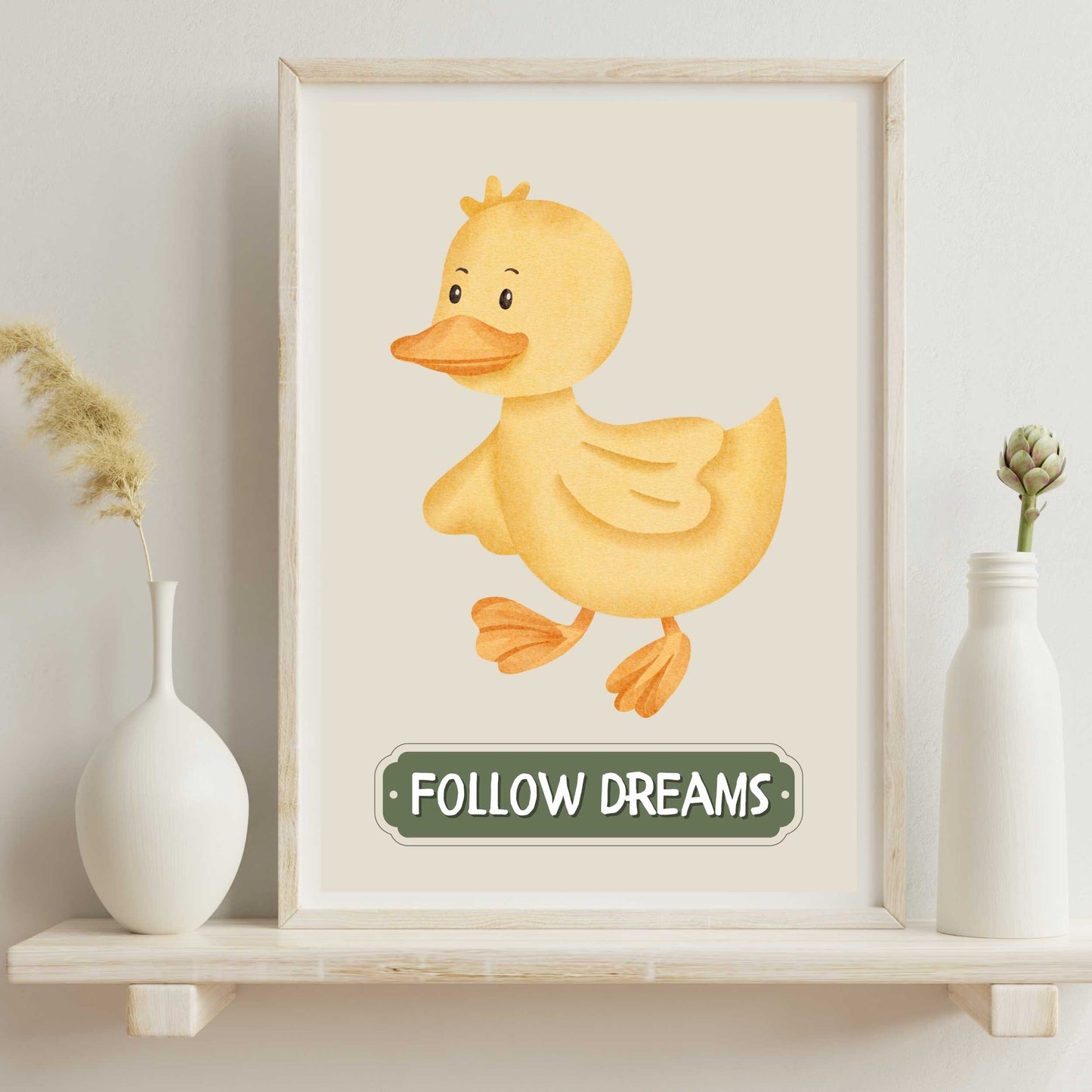 Follow Dreams Duck Poster | S01