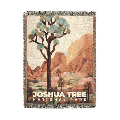 Joshua Tree National Park Woven Blanket | S09