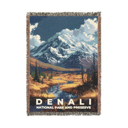 Denali National Park Woven Blanket | S13