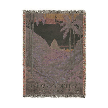 American Samoa National Park Woven Blanket | S02