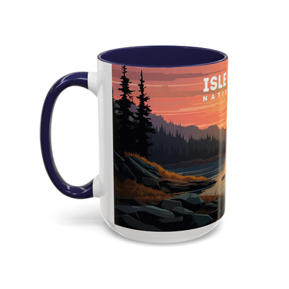 Isle Royale National Park Mug | Accent Coffee Mug (11, 15oz)