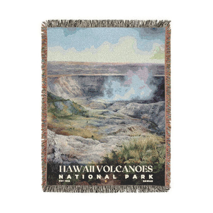 Hawaii Volcanoes National Park Woven Blanket | S02