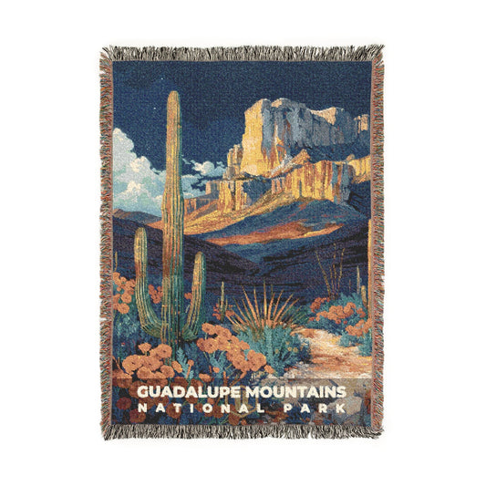 Guadalupe Mountains National Park Woven Blanket | S11