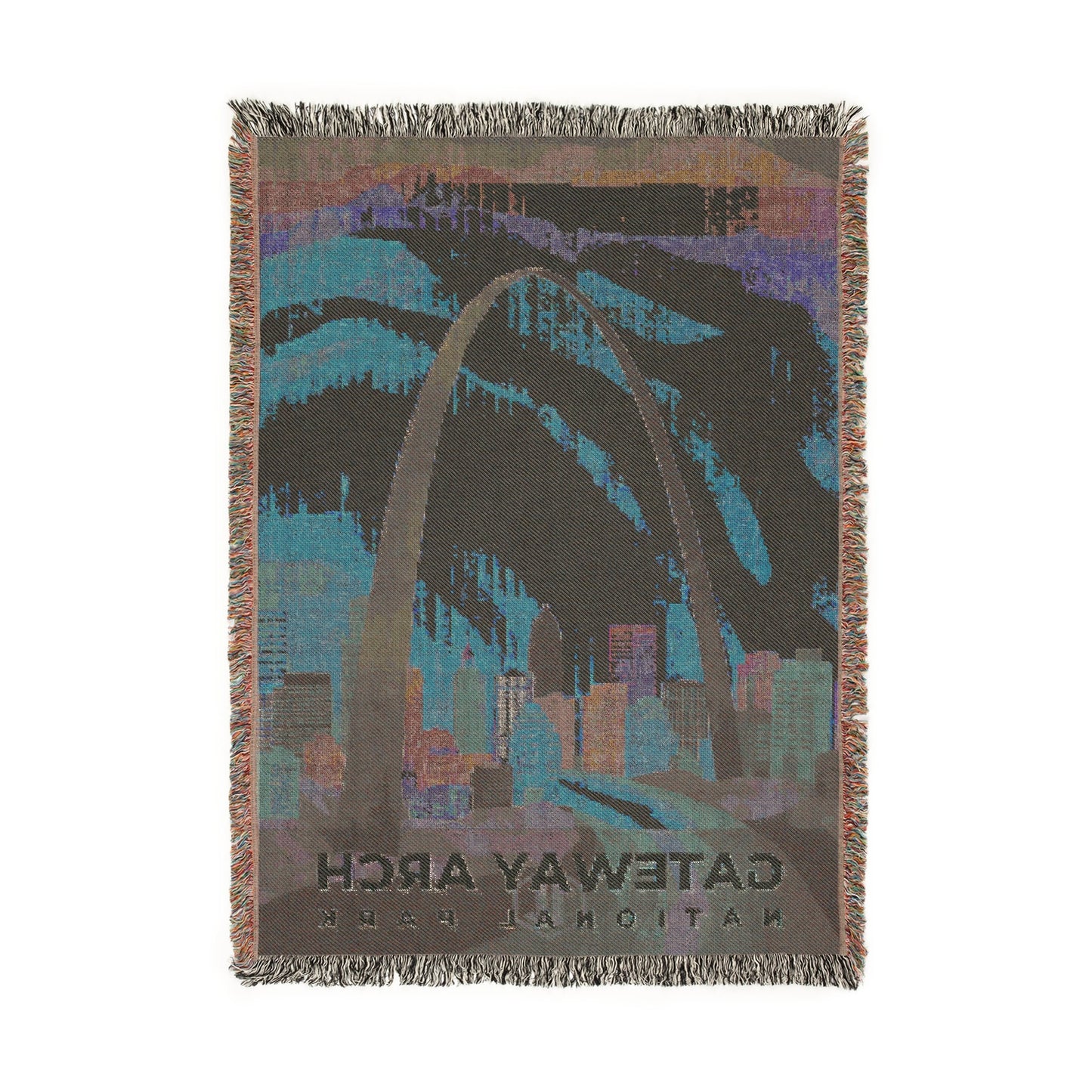 Gateway Arch National Park Woven Blanket | S09