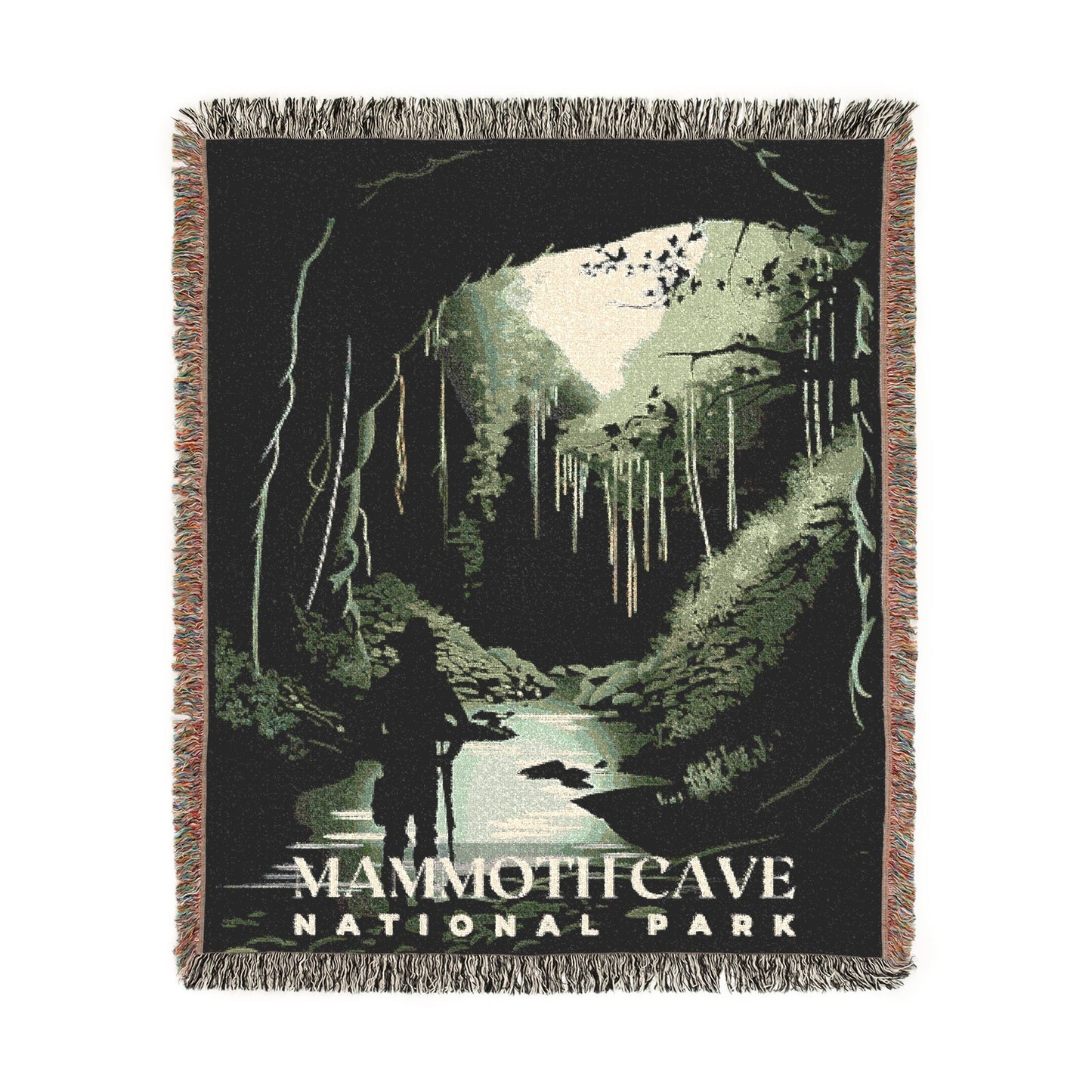 Mammoth Cave National Park Woven Blanket | S01