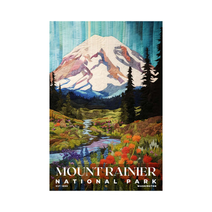 Mount Rainier National Park Poster | S09