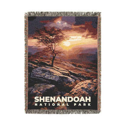Shenandoah National Park Woven Blanket | S10