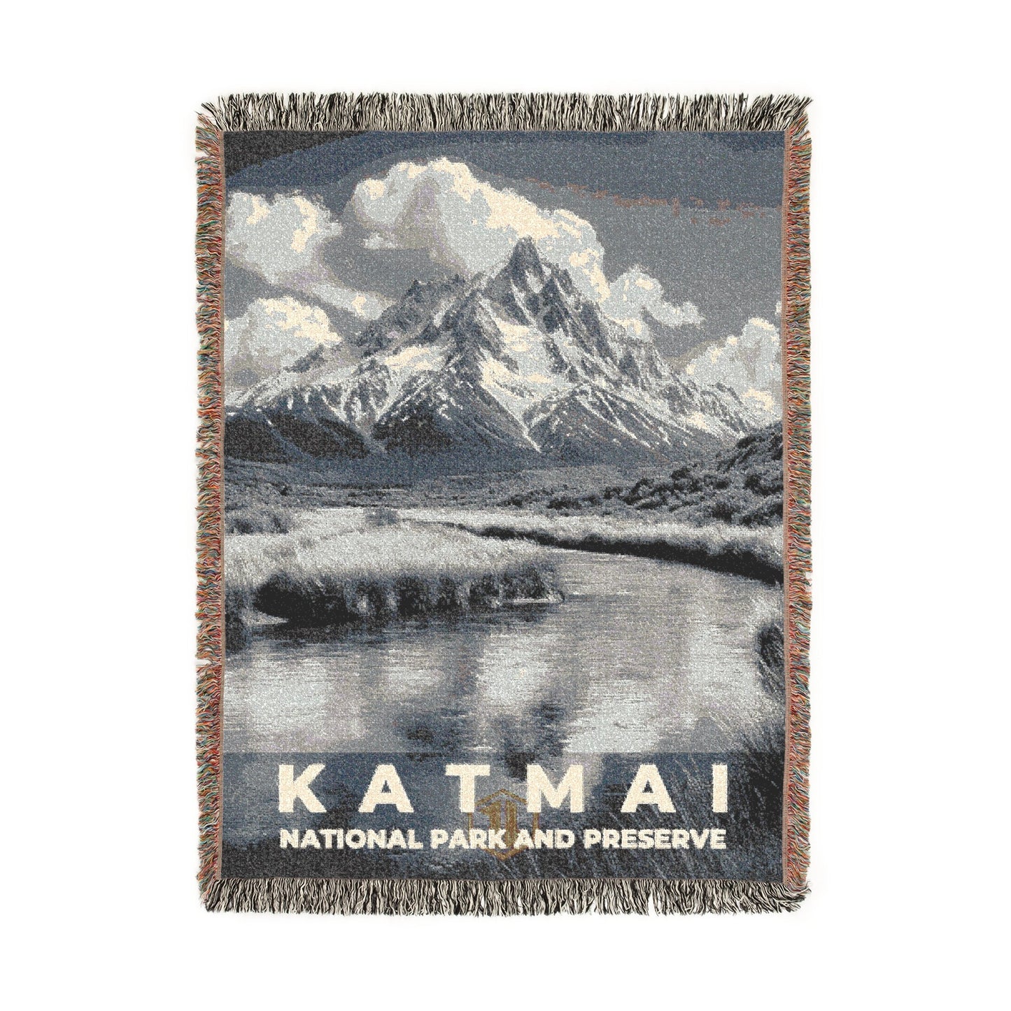 Katmai National Park Woven Blanket | S15