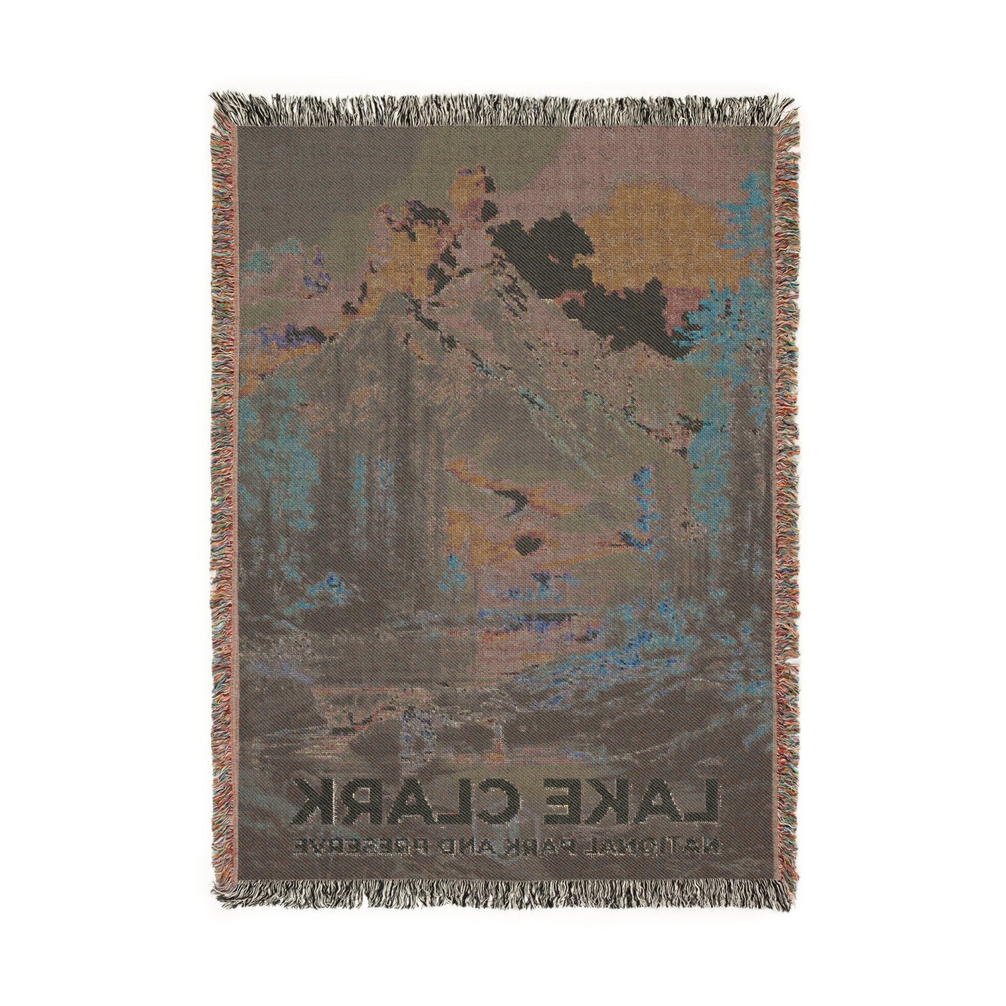 Lake Clark National Park Woven Blanket | S16