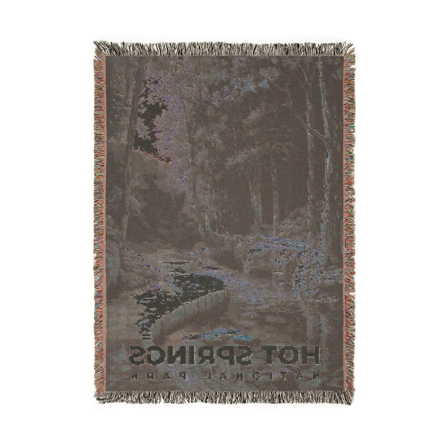 Hot Springs National Park Woven Blanket | S14