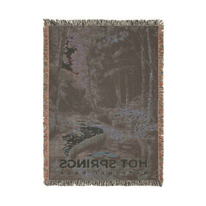 Hot Springs National Park Woven Blanket | S14