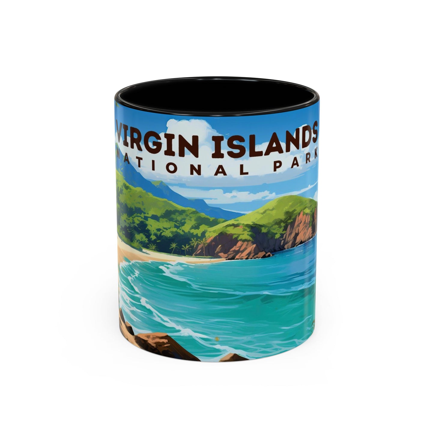 Virgin Islands National Park Mug | Accent Coffee Mug (11, 15oz)