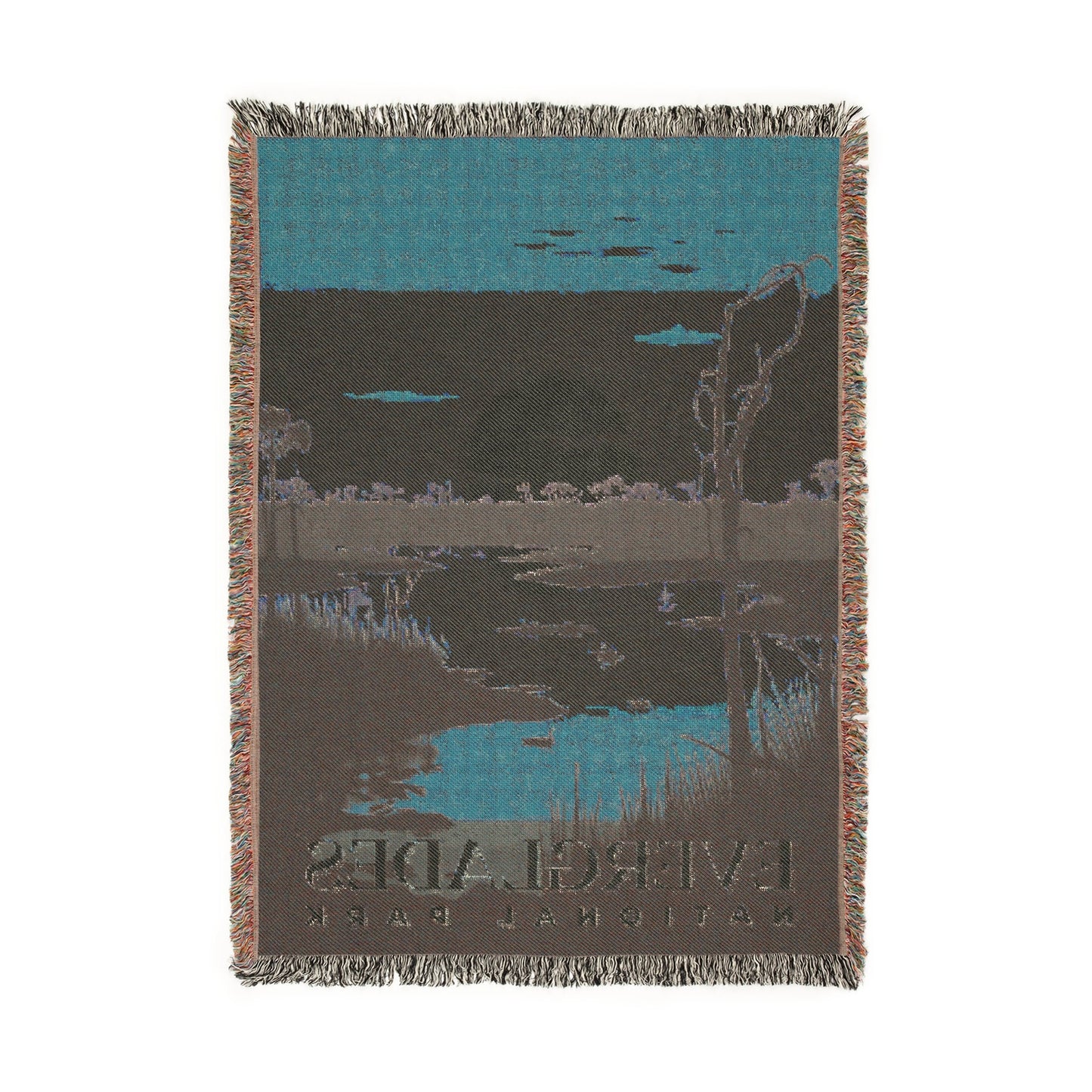 Everglades National Park Woven Blanket | S01