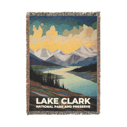 Lake Clark National Park Woven Blanket | S09
