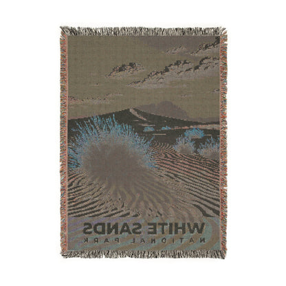 White Sands National Park Woven Blanket | S19