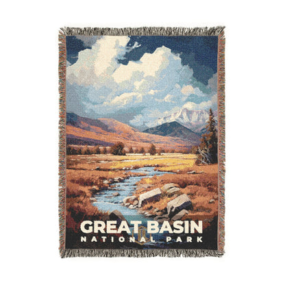 Great Basin National Park Woven Blanket | S06