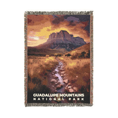 Guadalupe Mountains National Park Woven Blanket | S10